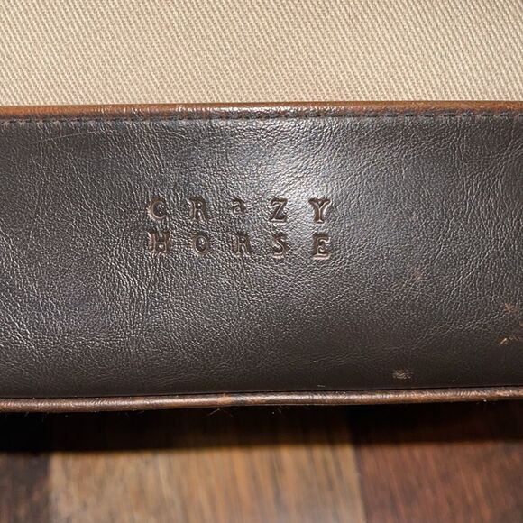 Crazy Horse |A Liz Claiborne Co.| Vintage Canvas & Leather 90’s Shoulder Bag - Picture 4 of 13